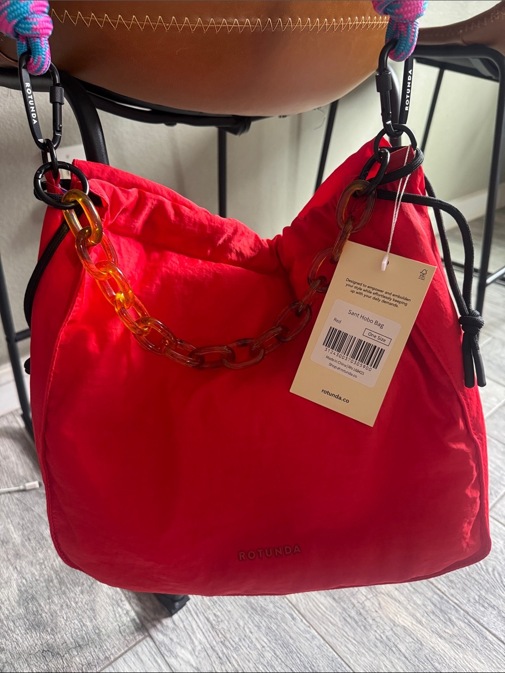 ROTUNDA Sant Hobo Bag NWT - Picture 3 of 4